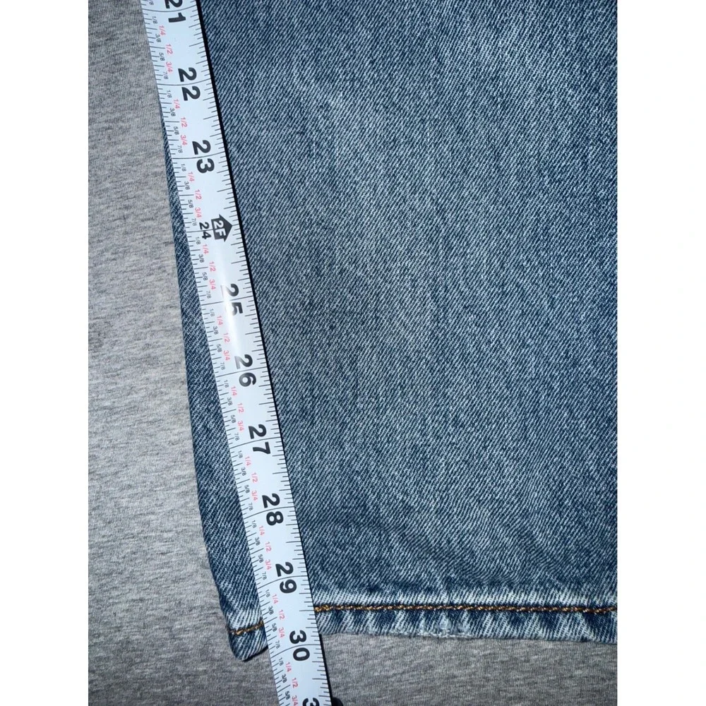 Levis 501 CT Mens Tapered Blue Distressed Jeans Size 36x30 Streetwear Vintage